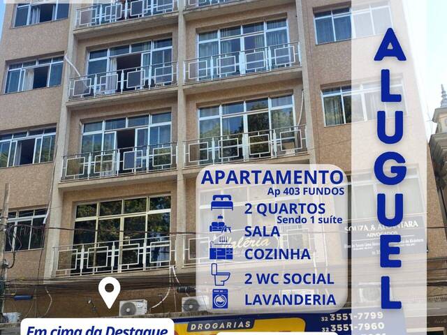 #559 - Apartamento para Locação em Visconde do Rio Branco - MG